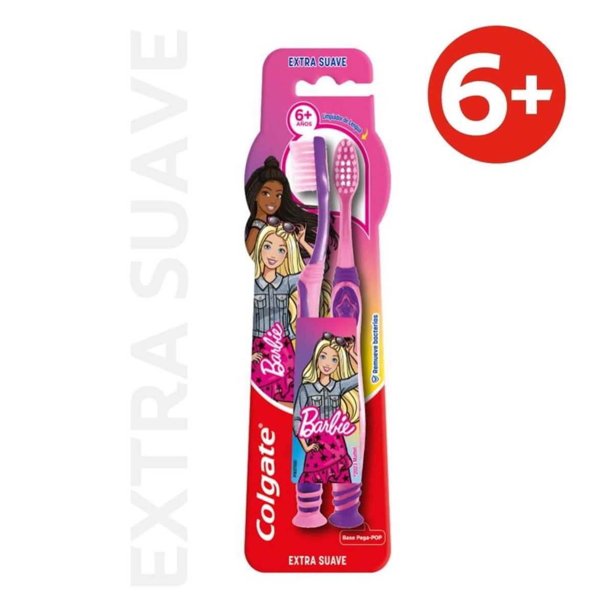 COLGATE - Cepillo de Dientes Smile Kids 6+ Extra Suave Colgate 2 Un