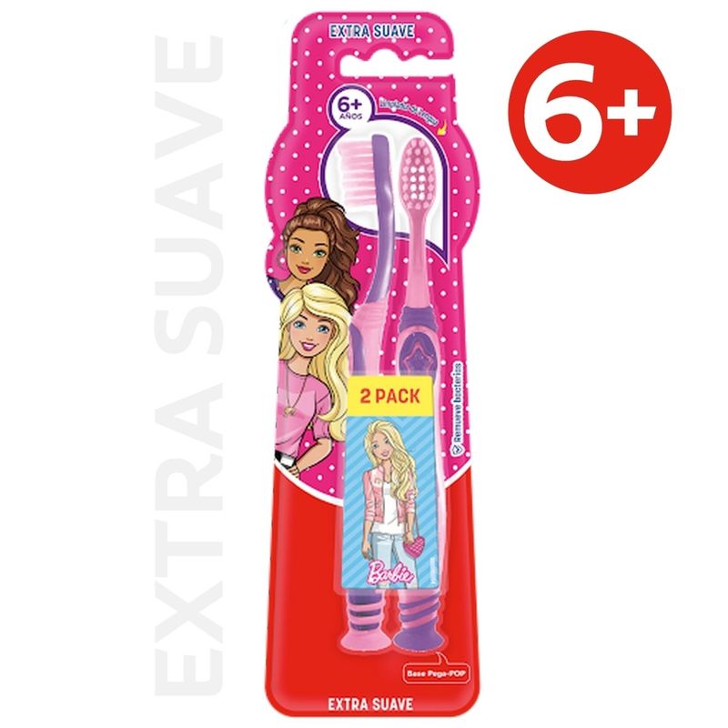 COLGATE - Cepillo de Dientes Colgate Smiles Barbie 2 Un