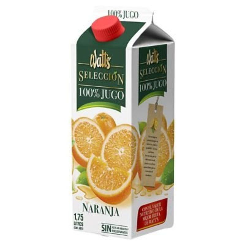 WATTS - 100% Jugo De Naranja Seleccion