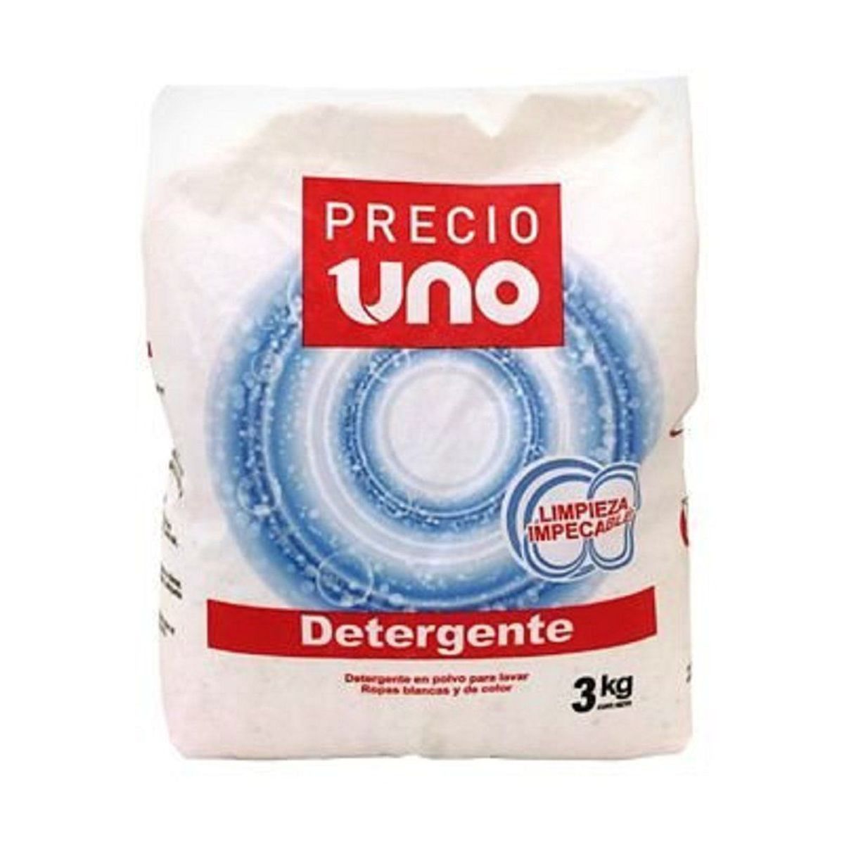 PRECIO UNO - Detergente en Polvo Floral Precio Uno 3 kg
