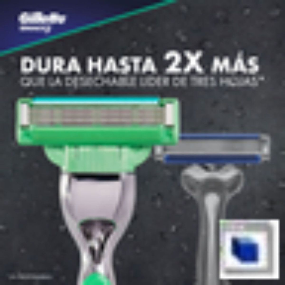 GILLETTE - Repuestos Para Afeitar Mach3 Sensitive