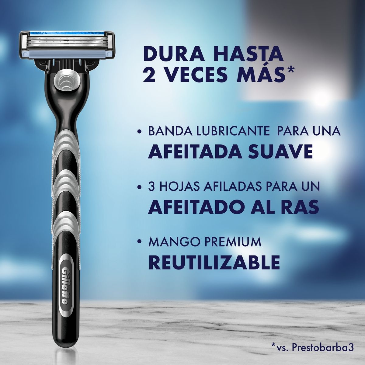 GILLETTE - Repuesto Máquina Afeitar Gillette Mach3 3 un