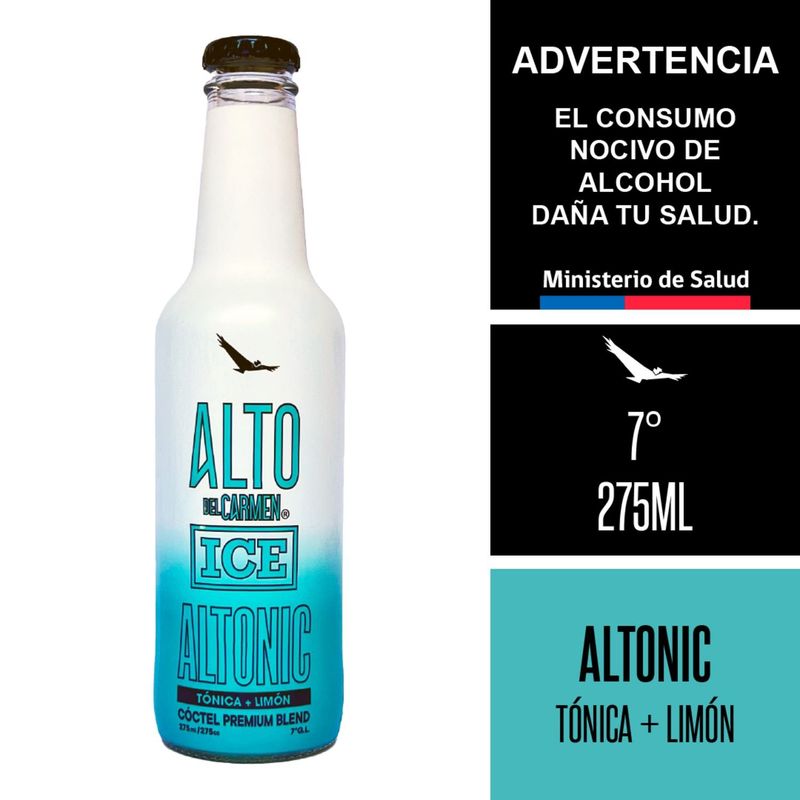 ALTO DEL CARMEN - Pisco Ice Adc Altonic Bot  7G
