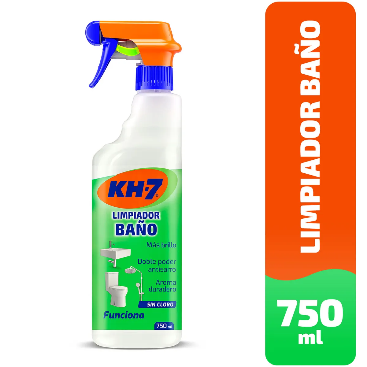 KH7 - Limpiador Desinfectante KH7 para Baño 750 ml