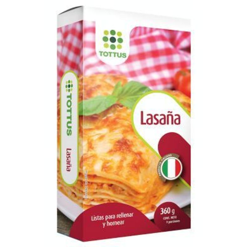 TOTTUS - LASAGNA   TOTTUS 360 GR