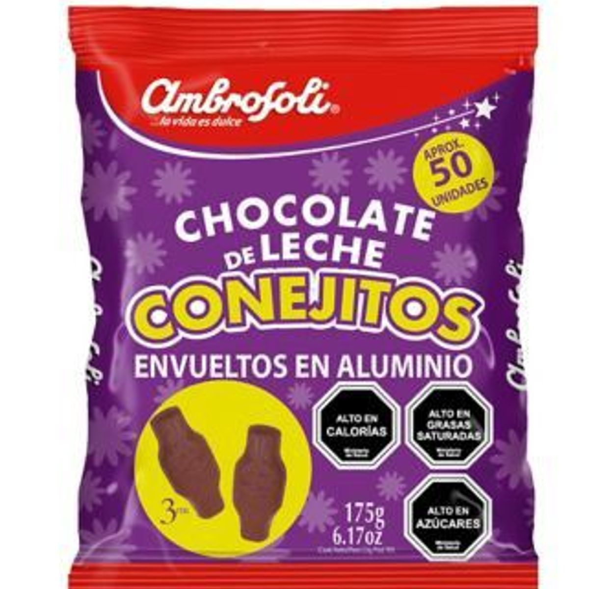 AMBROSOLI - CHOCOLATE CONEJITOS   AMBROSOLI 175 GR
