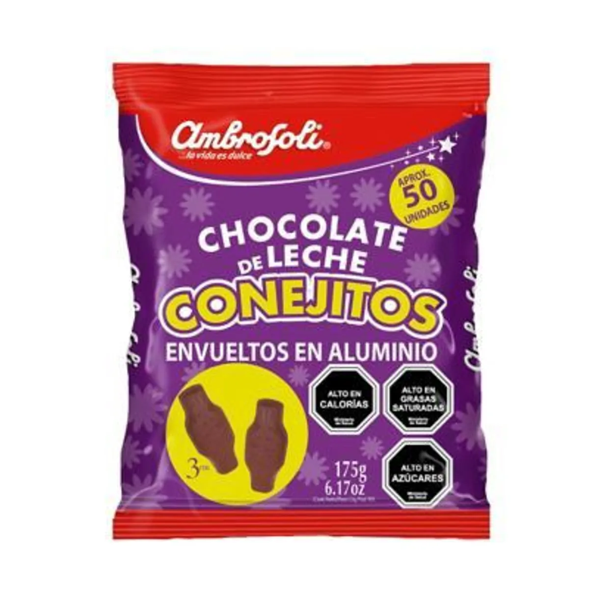 AMBROSOLI - CHOCOLATE CONEJITOS   AMBROSOLI 175 GR