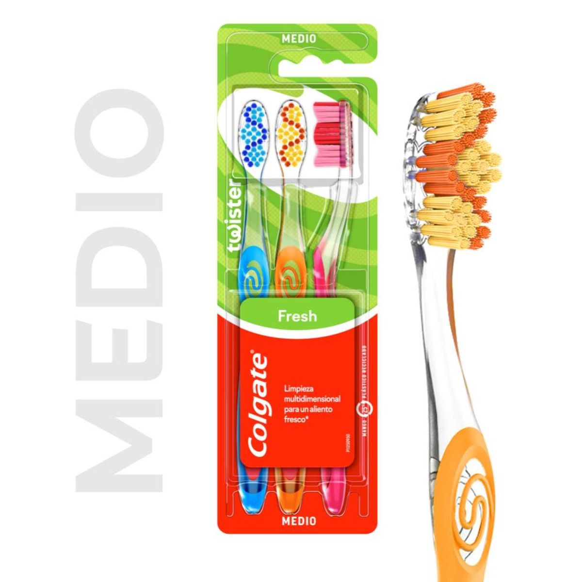 COLGATE - Cepillo de Dientes Twister Medio