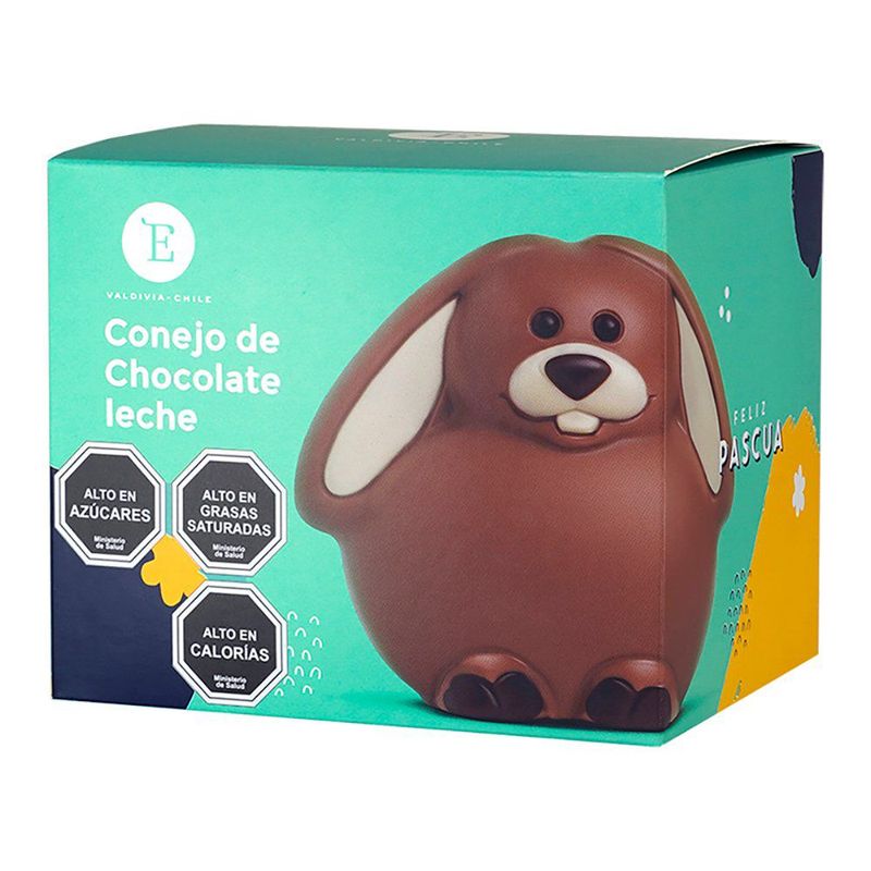 ENTRELAGOS - CHOCOL  LECHE CONEJA   ENTRELAGOS 140 GR