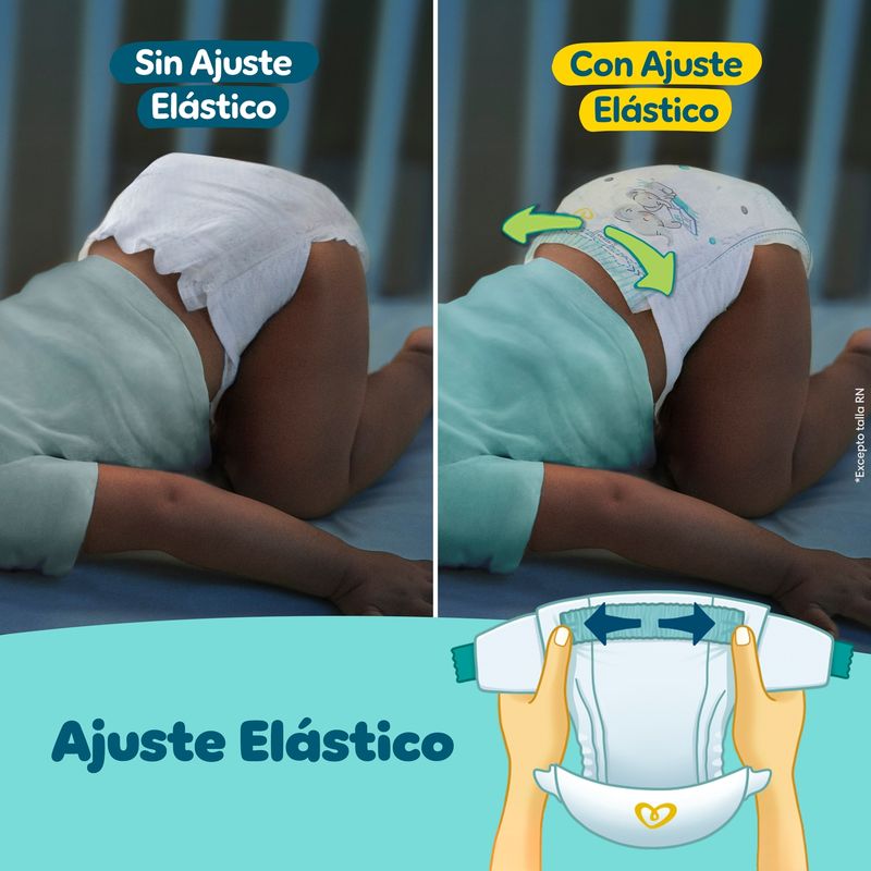 Pañales Desechables Pampers Premium Care Hipoalergénico Talla M 86