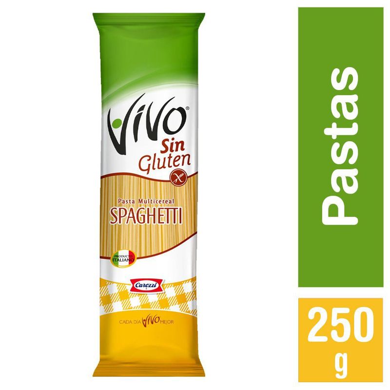 VIVO - SPAGHETTI SIN GLUTEN VIVO 250 GR