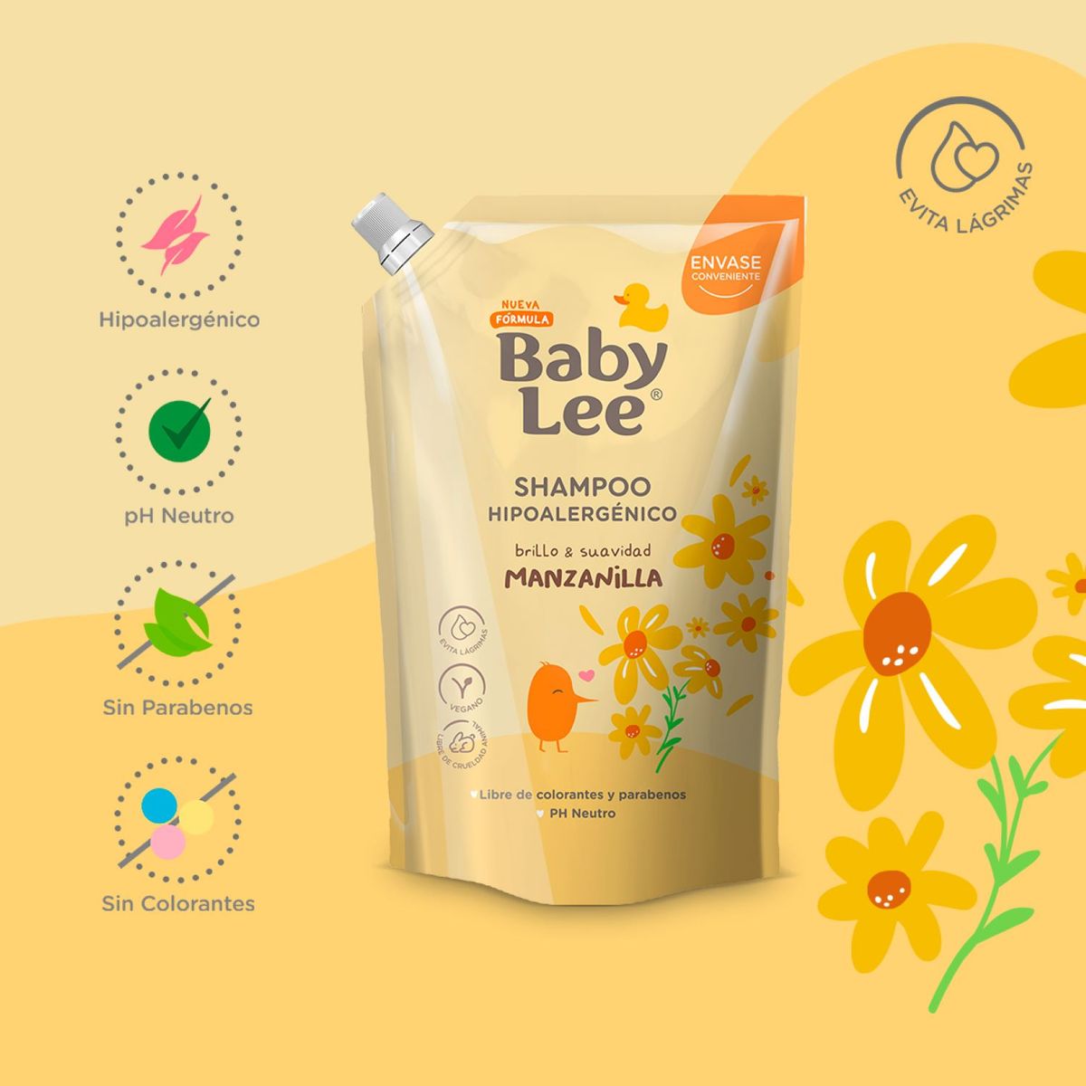 BABY LEE - Shampoo Manzanilla