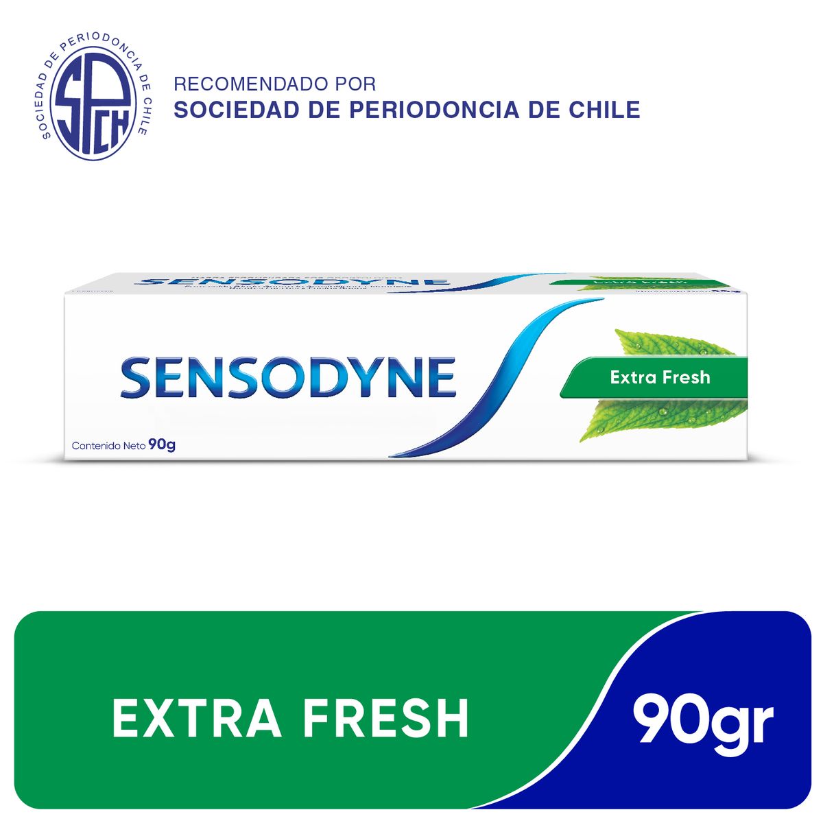 SENSODYNE - Pasta de Dientes Extra Fresh Sensodyne 90 g