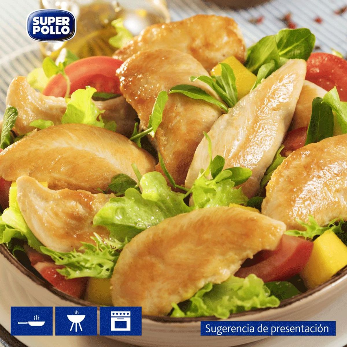 SUPER POLLO - Filetitos de Pollo Deshuesado sin Piel