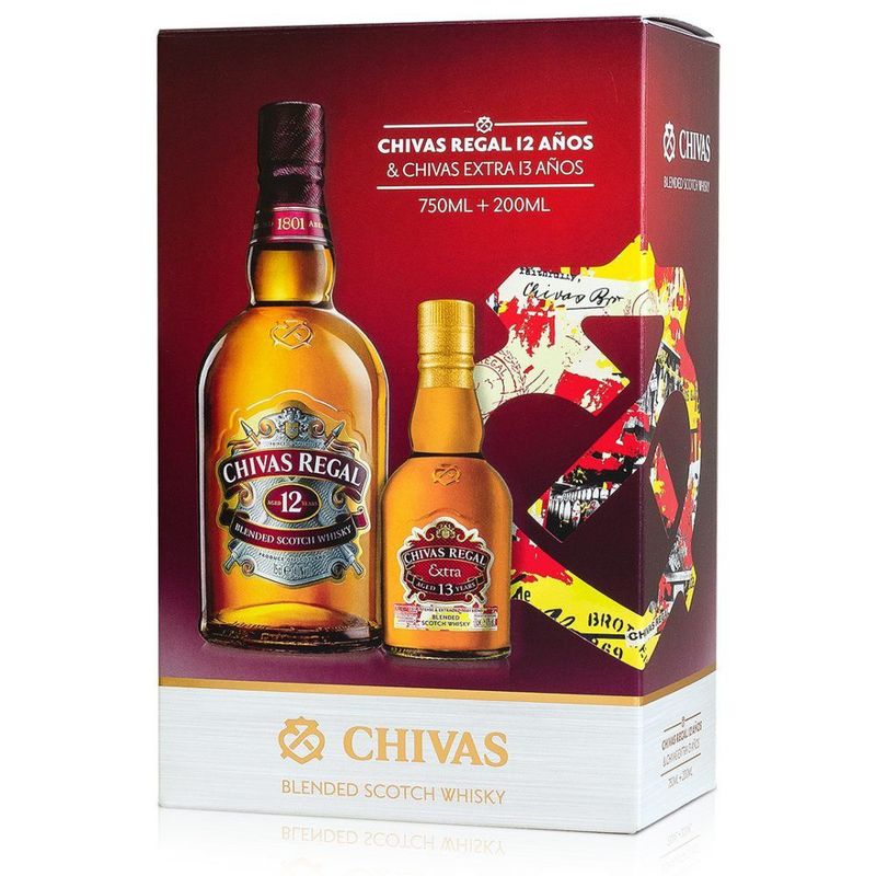 CHIVAS REGAL - WHISK PACK CHIVAS  EXTRA    40G 750 CC