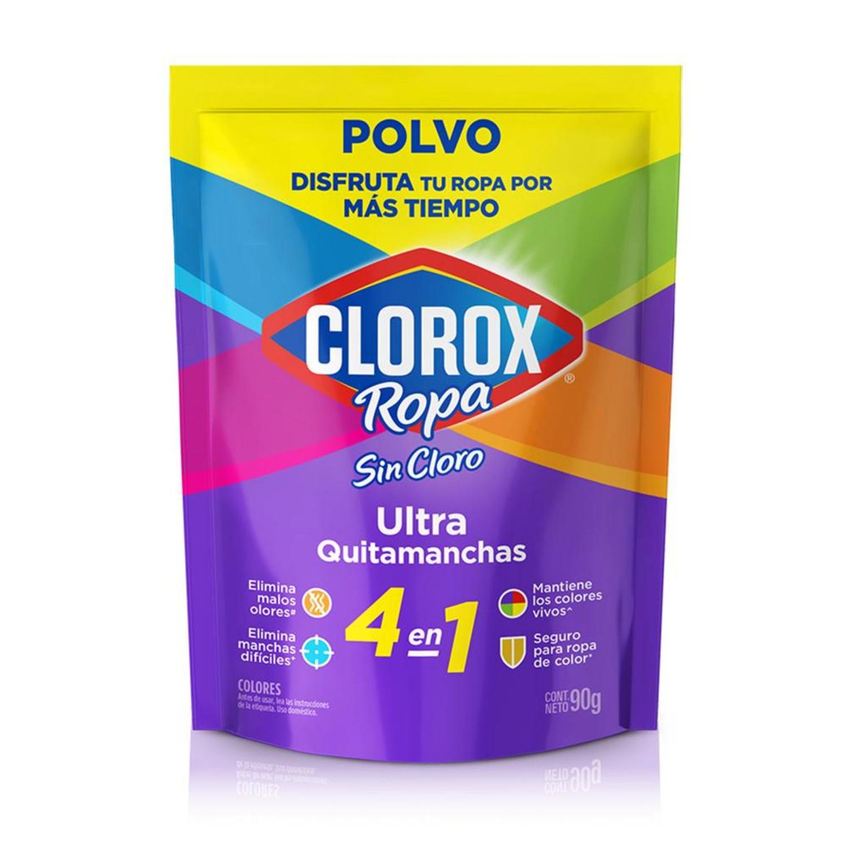 CLOROX - Quitamanchas en Polvo Ropa Color Clorox 90 gr