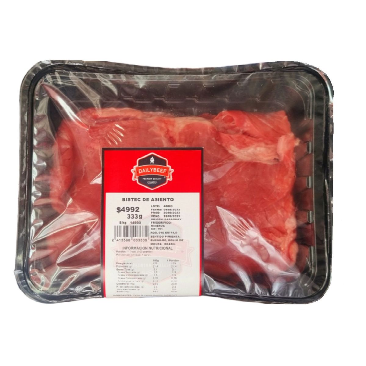 DAILY BEEF - Bistec de Asiento Cat-V