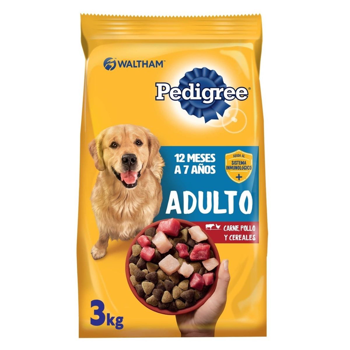 PEDIGREE - Alimento Seco para Perros Pedigree Carne/Pollo 3 Kg