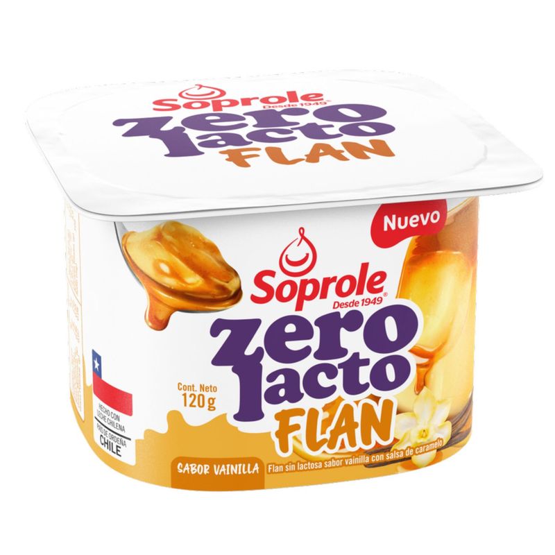 SOPROLE - Flan Vainilla Zero Lacto