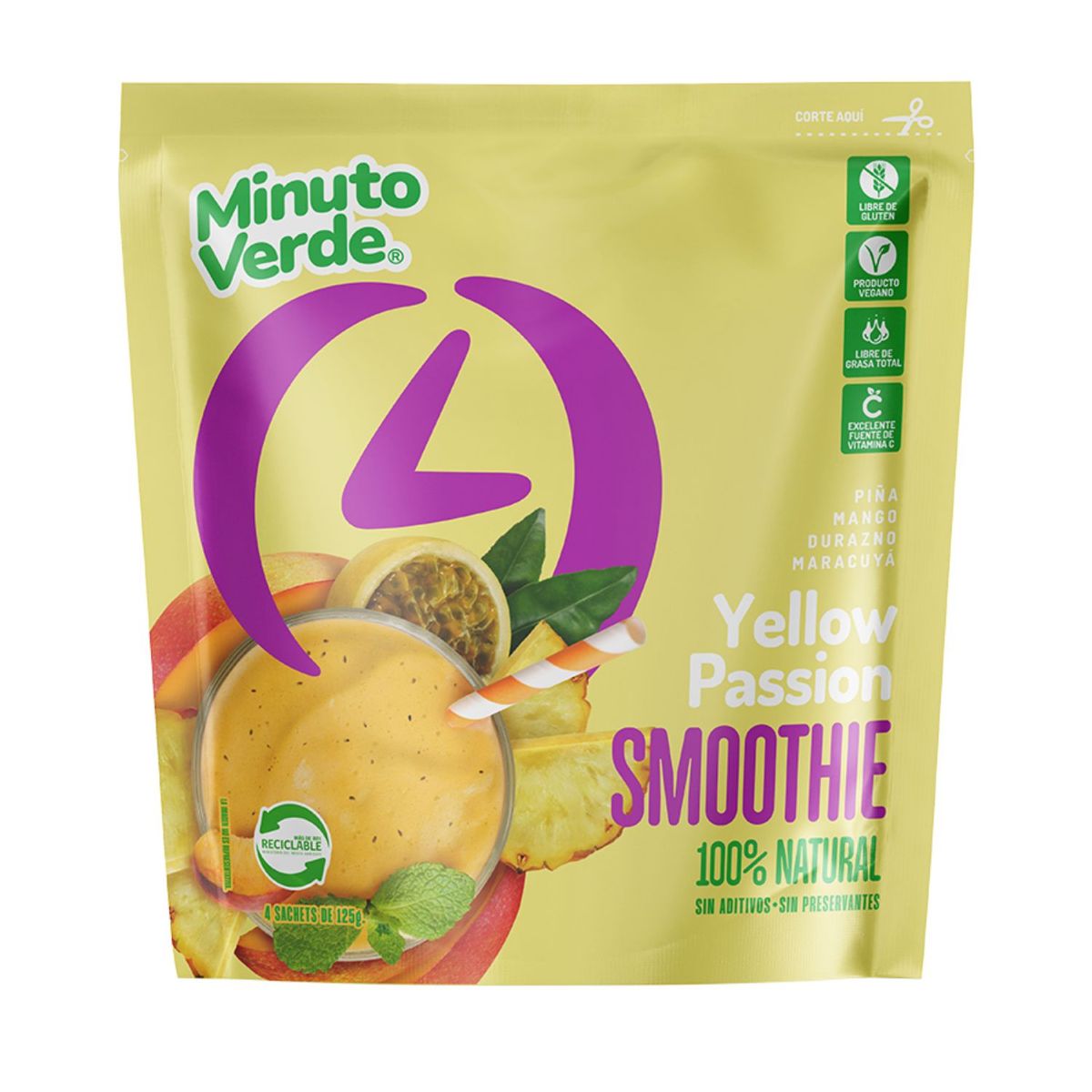 MINUTO VERDE - Smoothie Yellow Passion
