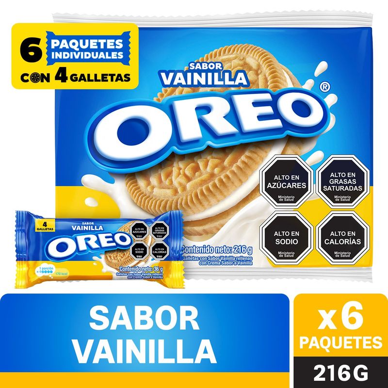 OREO - Galletas Vainilla Oreo