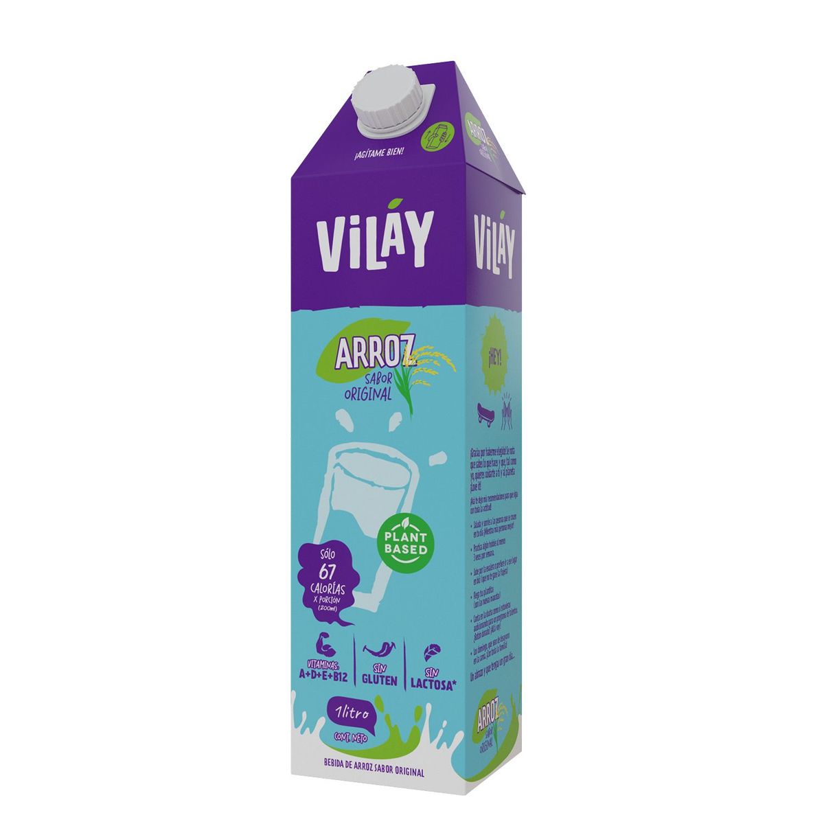 VILAY - Bebida Vegetal de Arroz Vilay 1 L
