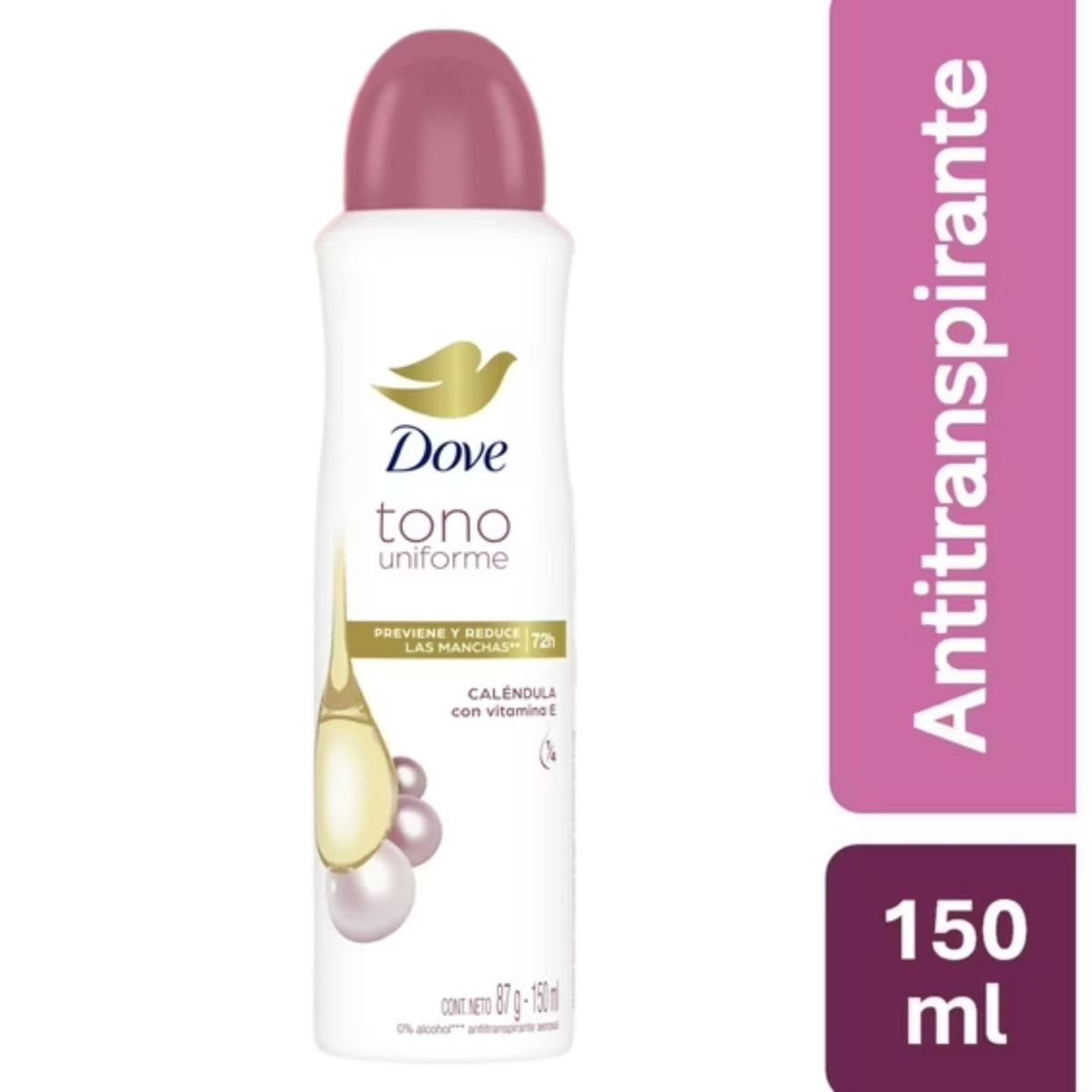 DOVE - Desodorante Antitranspirante Dove Tono Uniforme Caléndula 150 ml