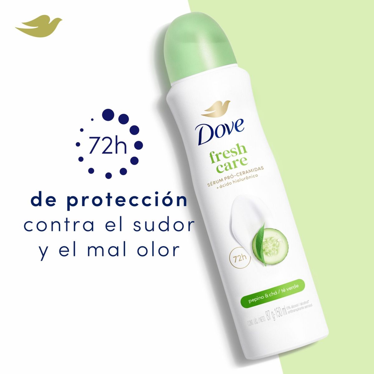 DOVE - Desodorante Aerosol Go Fresh