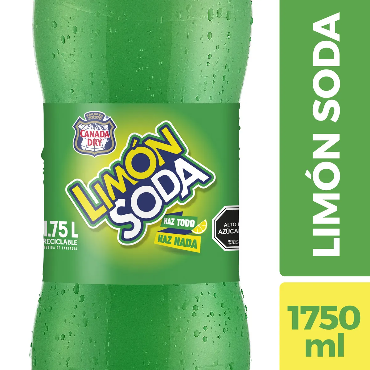 LIMON SODA - Bebida Limón Soda 1.75 L
