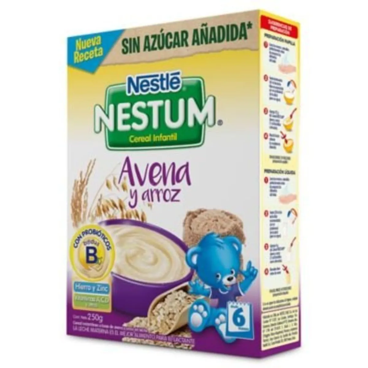 NESTUM - Cereal infantil Nestum Avena y Arroz