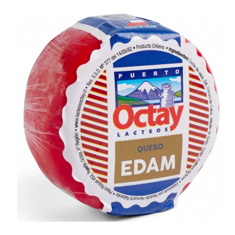PUERTO OCTAY - Queso Edam Bola Puerto Octay 180 g