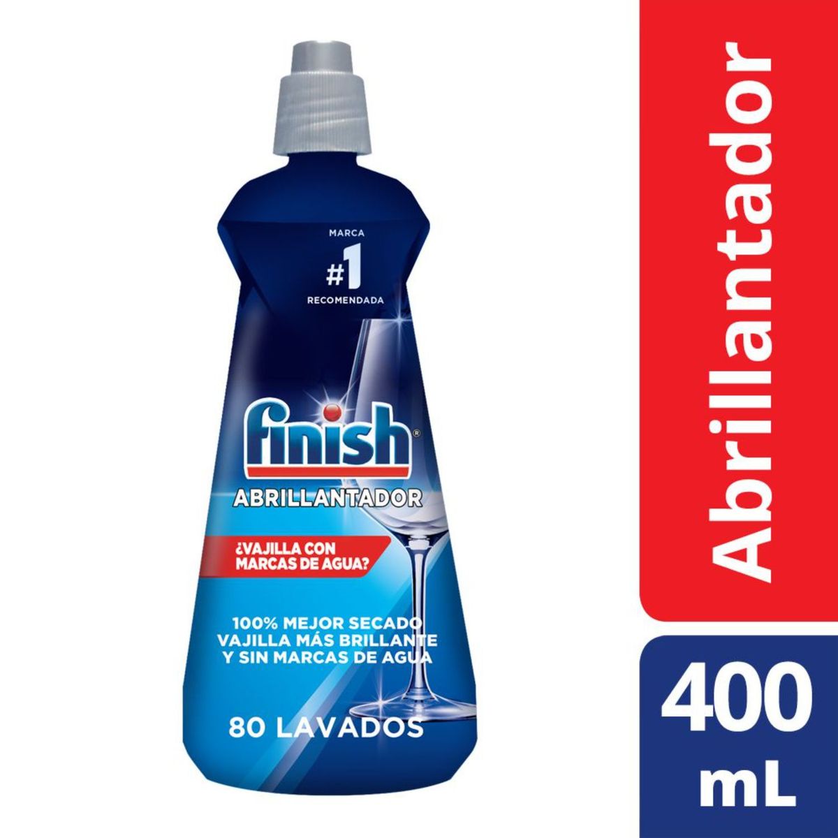 FINISH - Abrillantador Secante para Vajilla Finish 400 ml