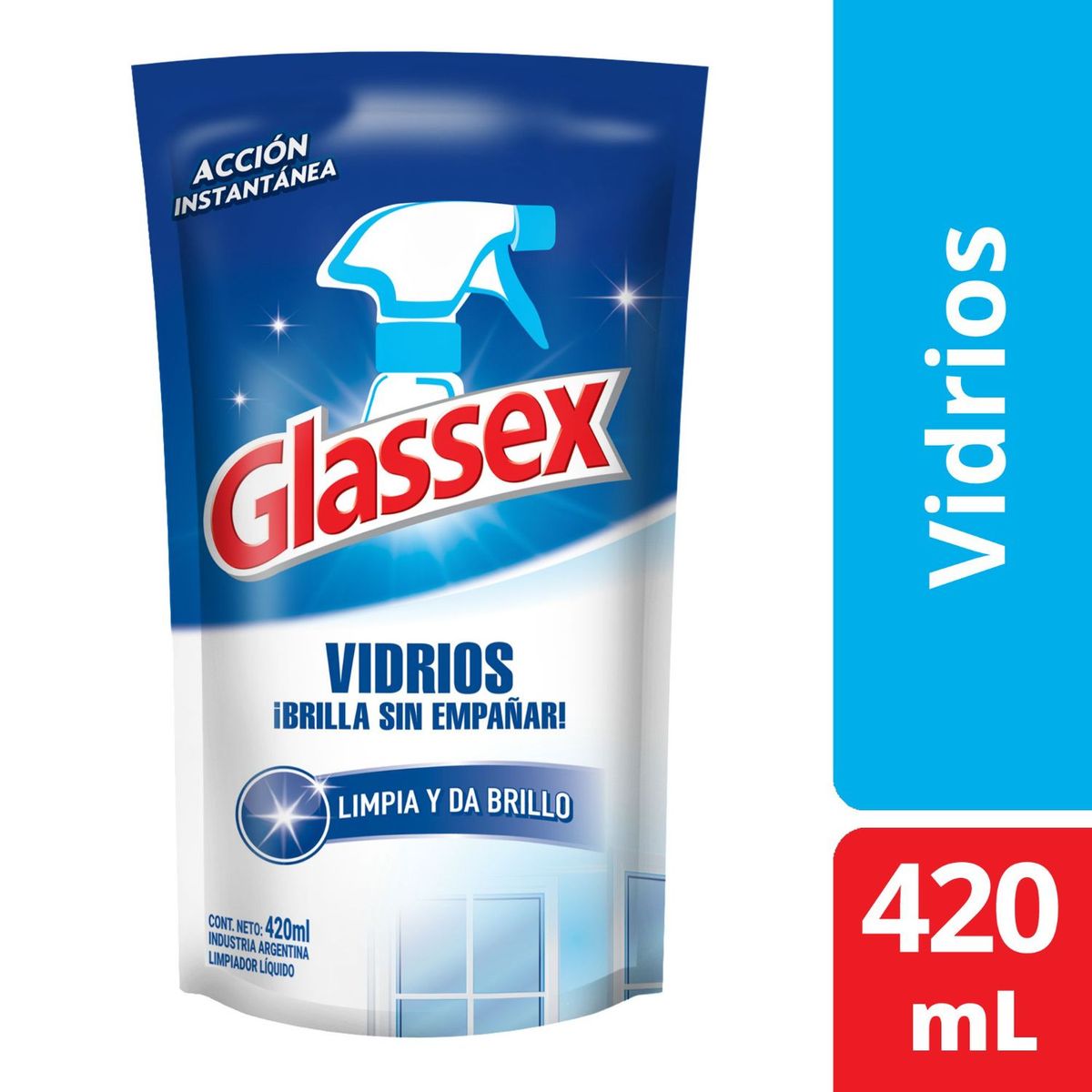 GLASSEX - Limpia Vidrios Recarga