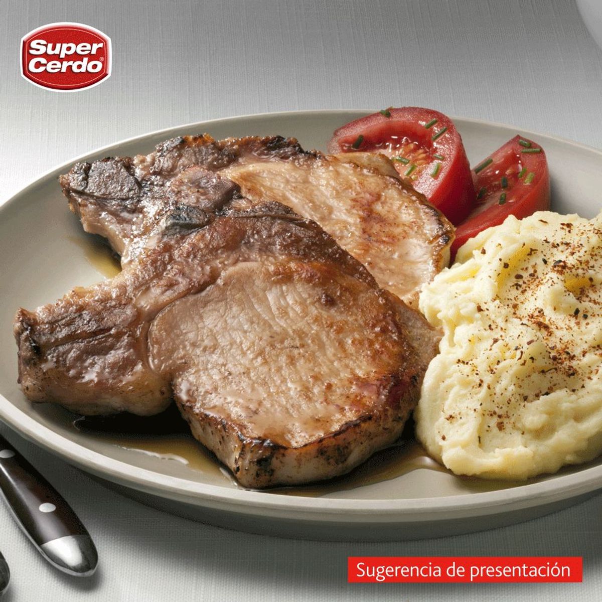 SUPER CERDO - Chuleta Centro de Cerdo