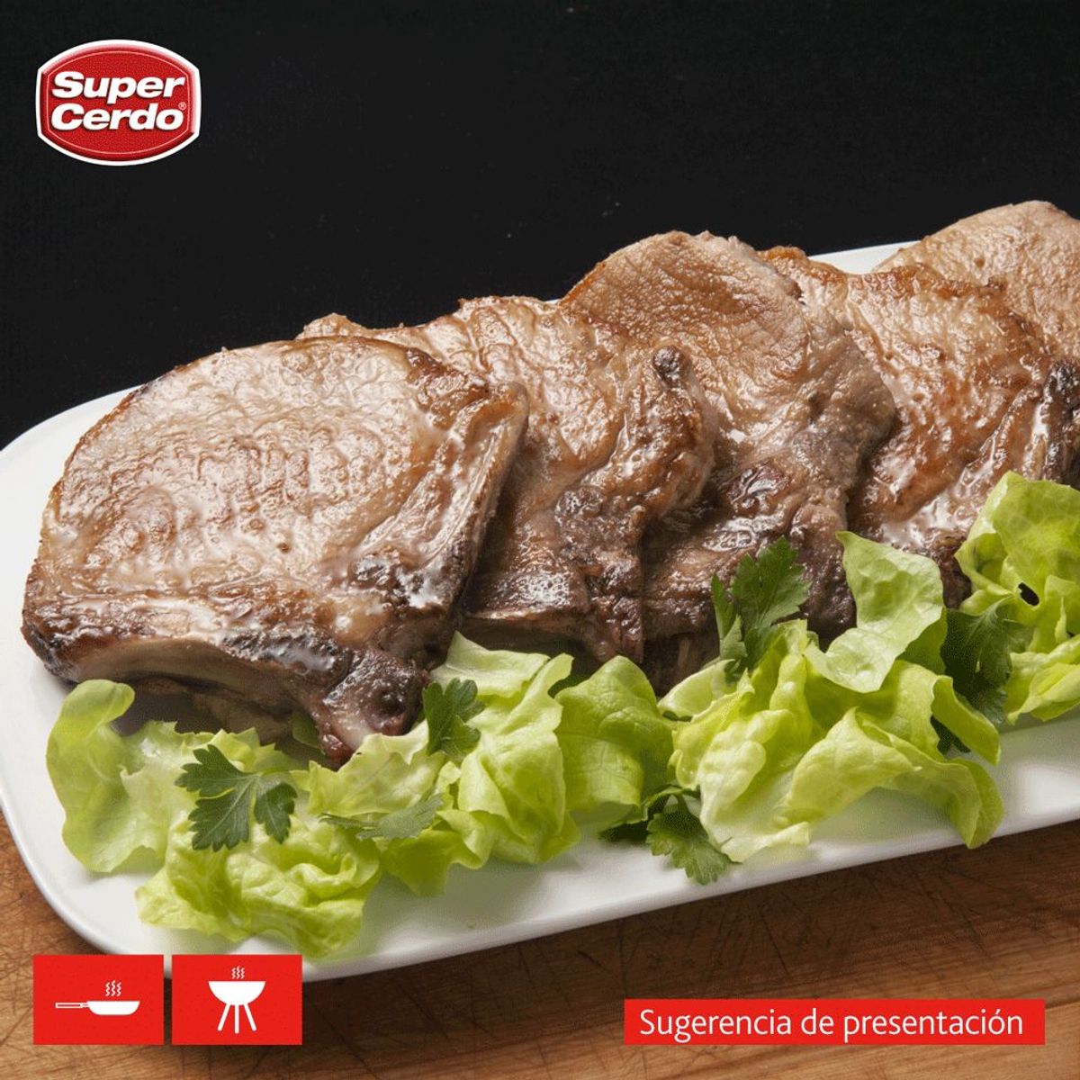 SUPER CERDO - Chuletita Para Freír de Cerdo