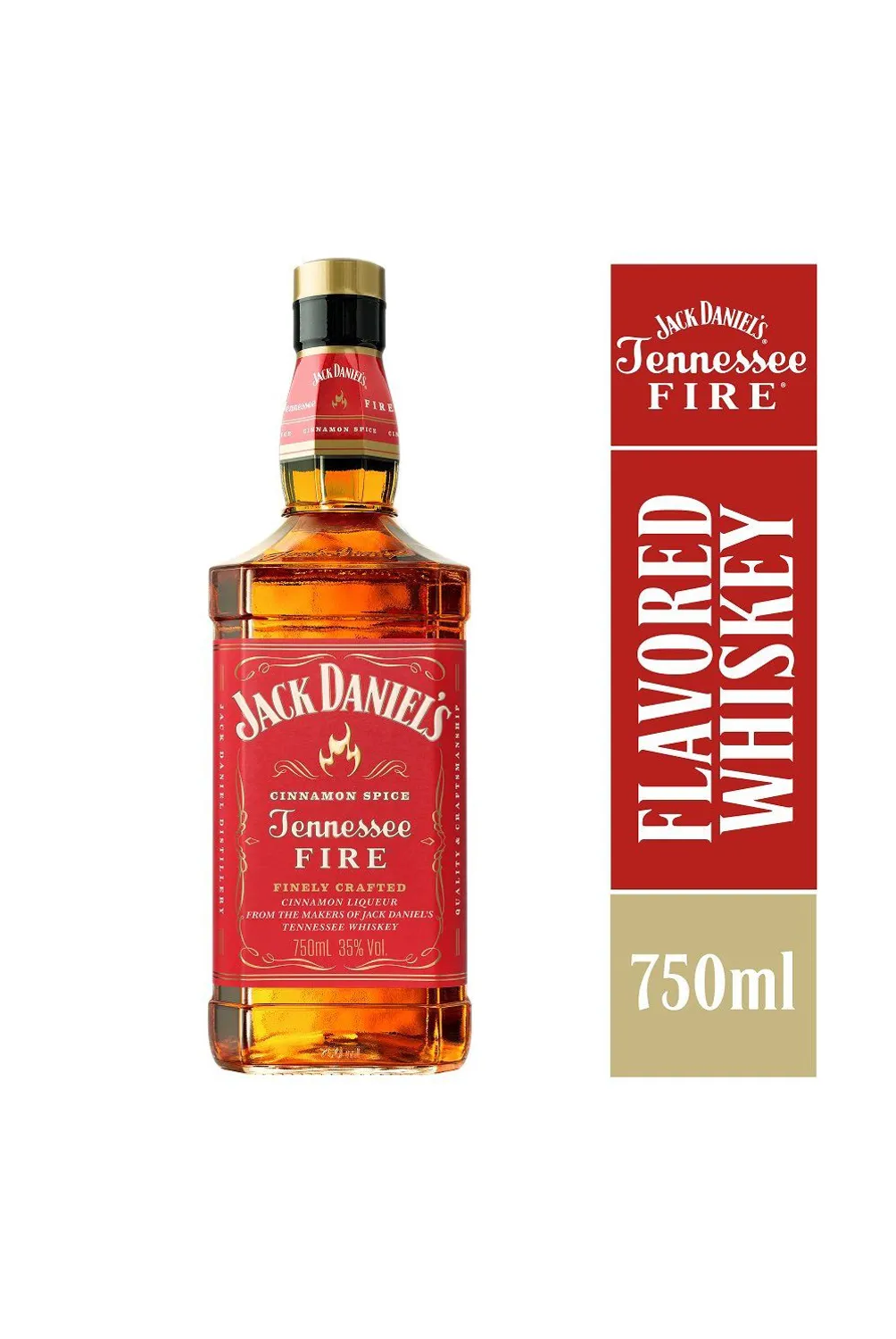Whiskey Tennessee Fire 35° | Tottus Chile