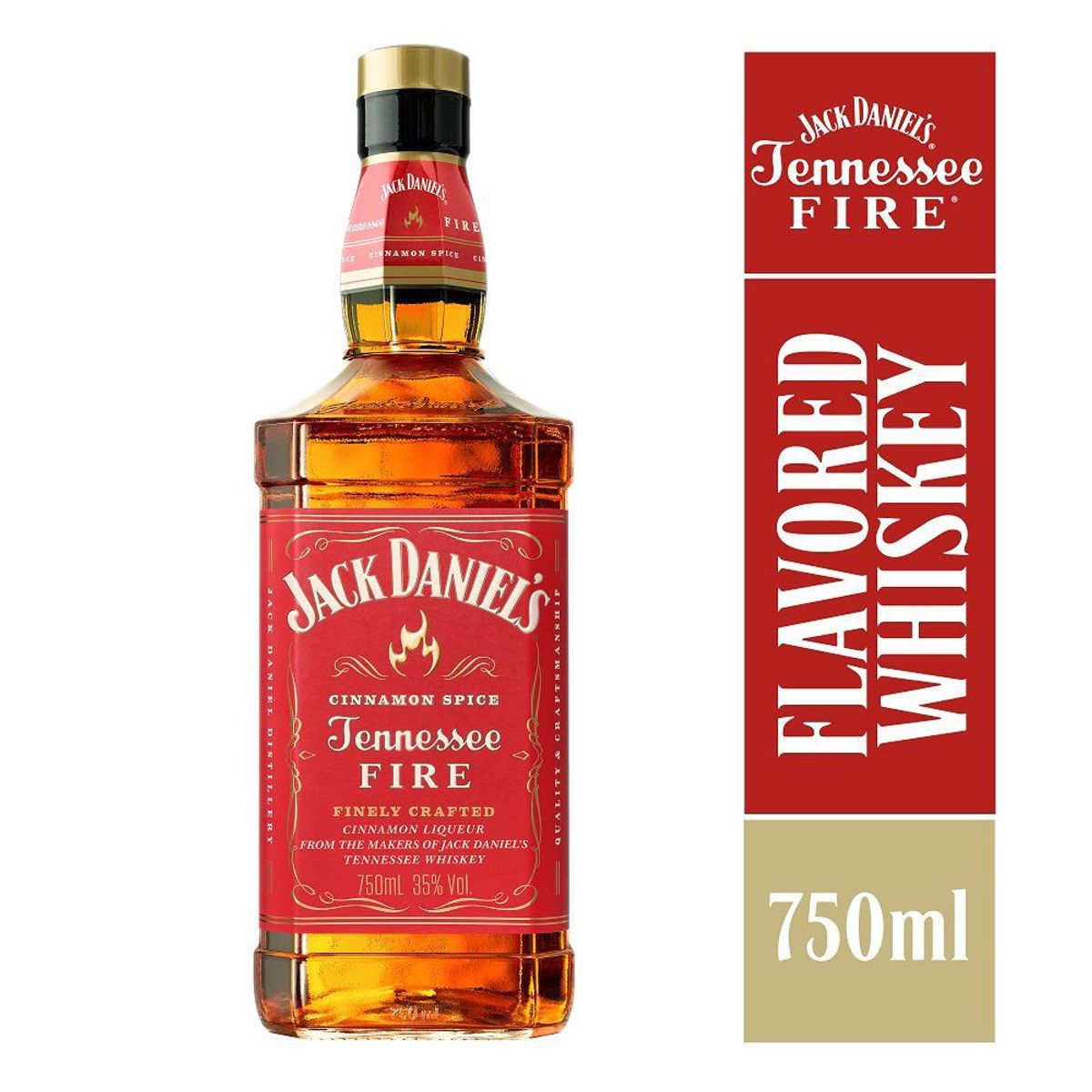 JACK DANIEL'S - Whiskey Tennessee Fire 35°