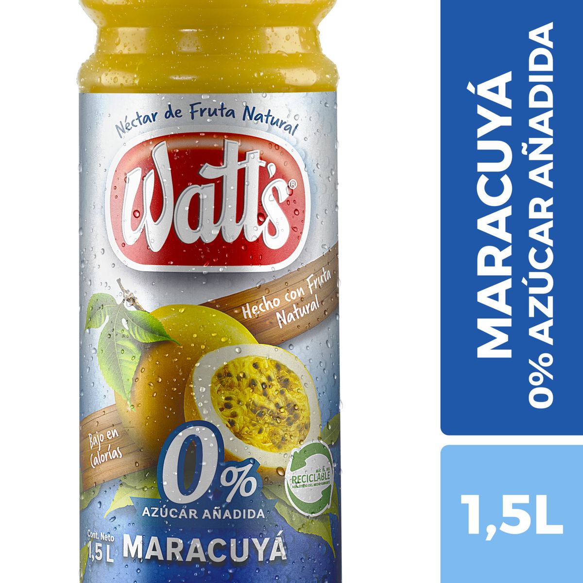 WATTS - Néctar de Maracuyá Light Watts 1.5 L