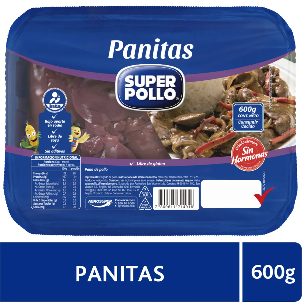 SUPER POLLO - Panitas de Pollo