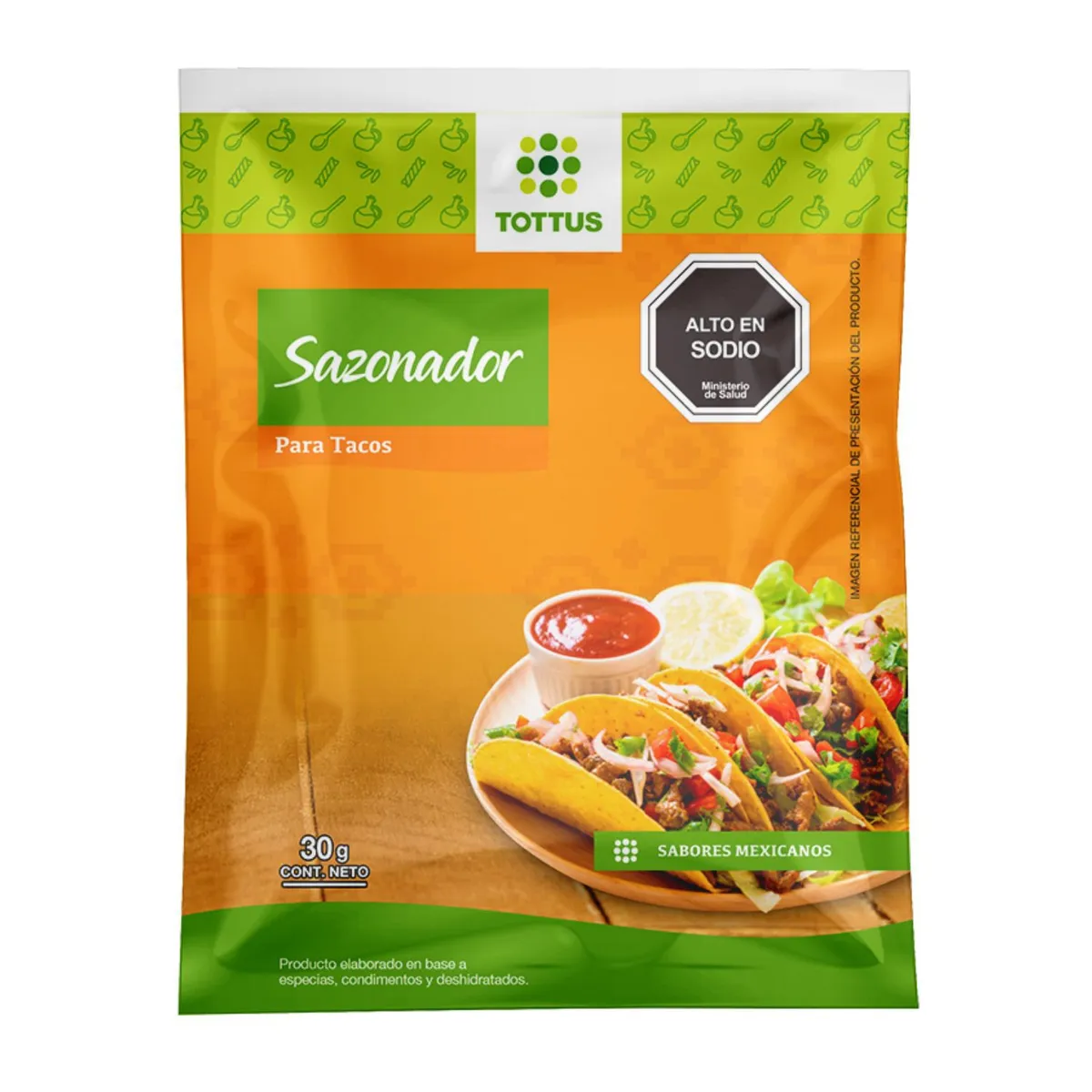 TOTTUS - Sazonador para Tacos
