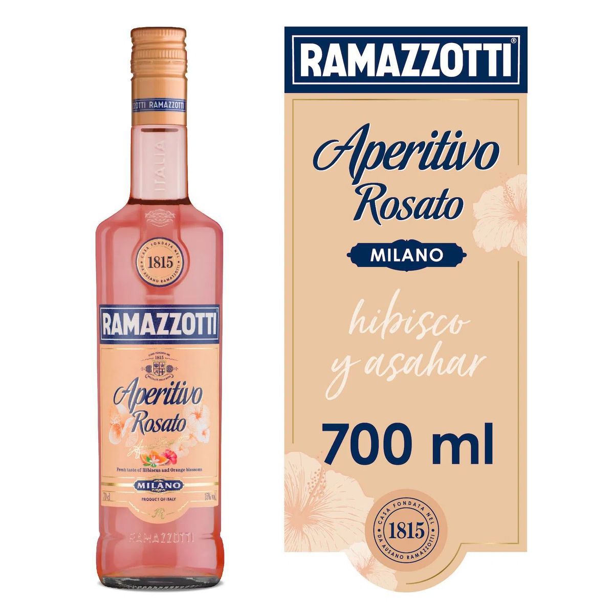 RAMAZZOTTI - Licor Italiano Ramazzotti 15° 700 cc
