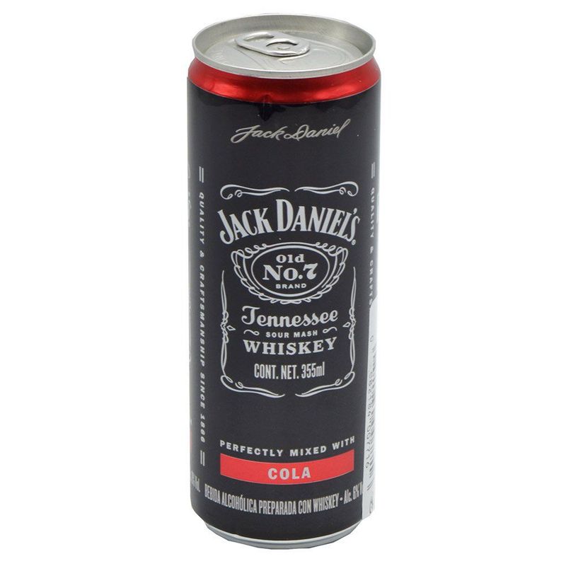  - WHIS JACK DANIELS COLA LATA  6G 355 CC