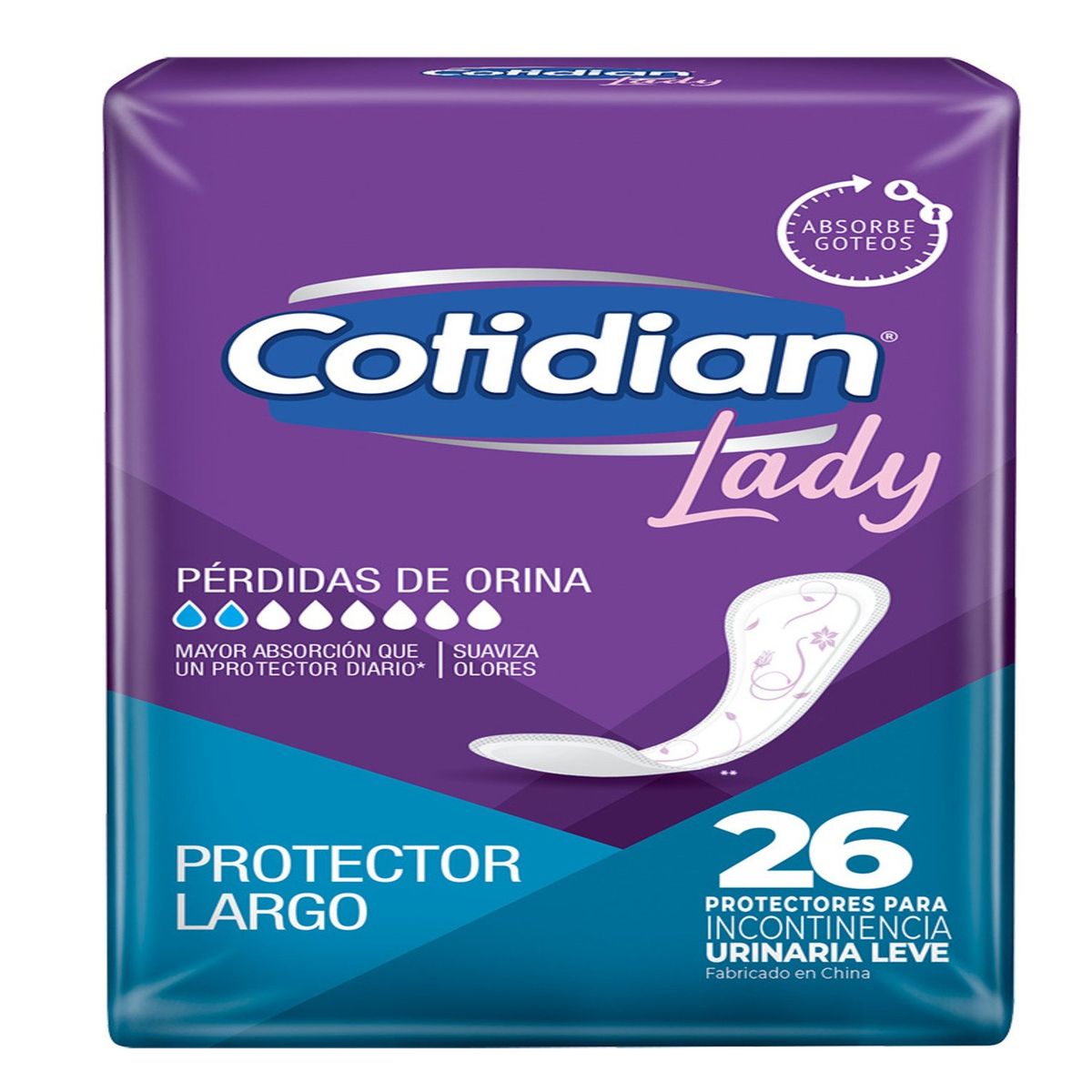 COTIDIAN - Protector Diario Largo Cotidian Lady