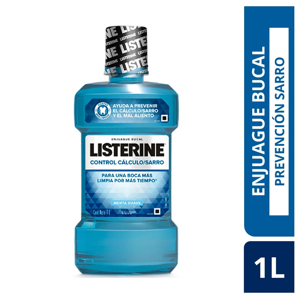 LISTERINE - Enjuague Bucal Control Sarro 1000 ML