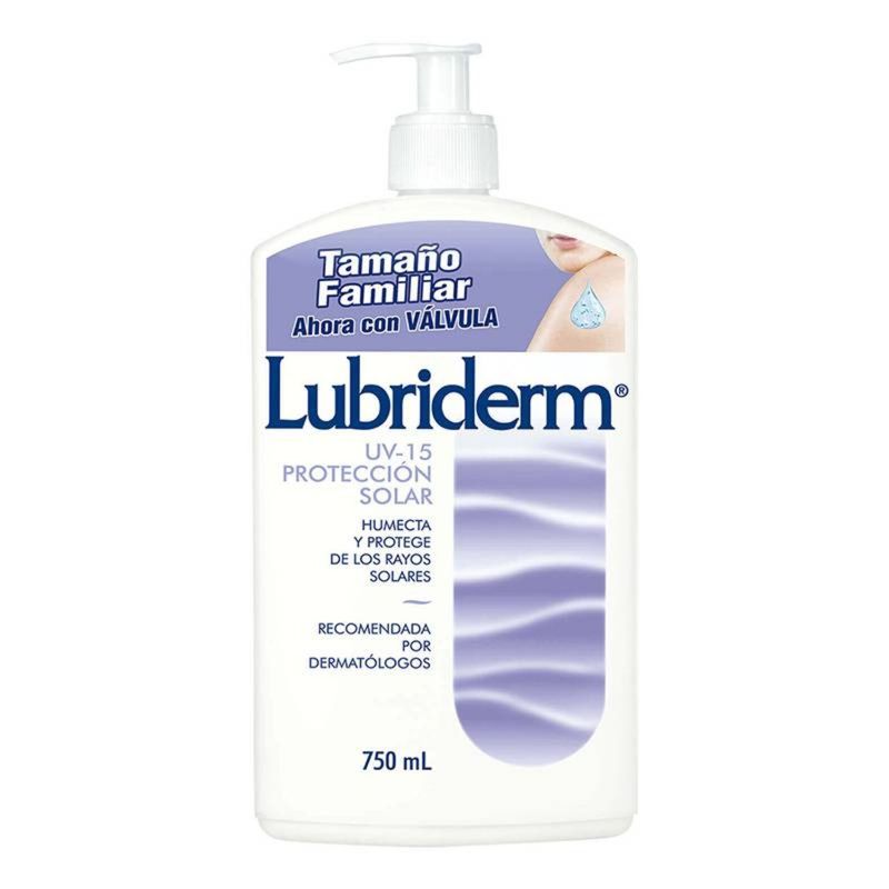 LUBRIDERM - Crema Corporal con Protector Solar UV 15 Lubriderm 750 ml