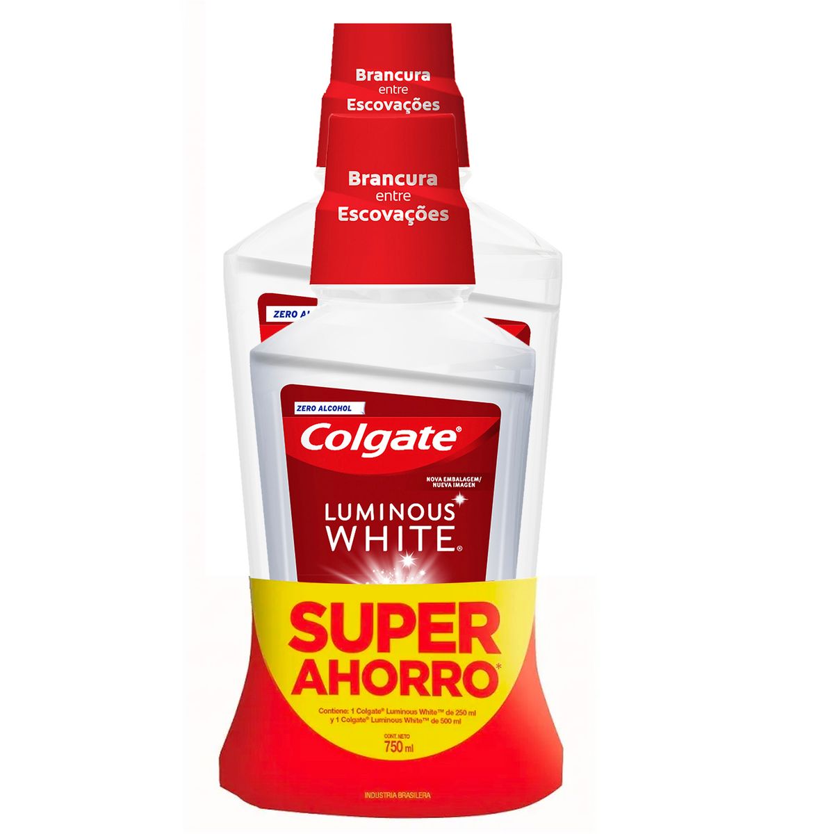 COLGATE - Enjuague Bucal Colgate Luminous White 500 ml