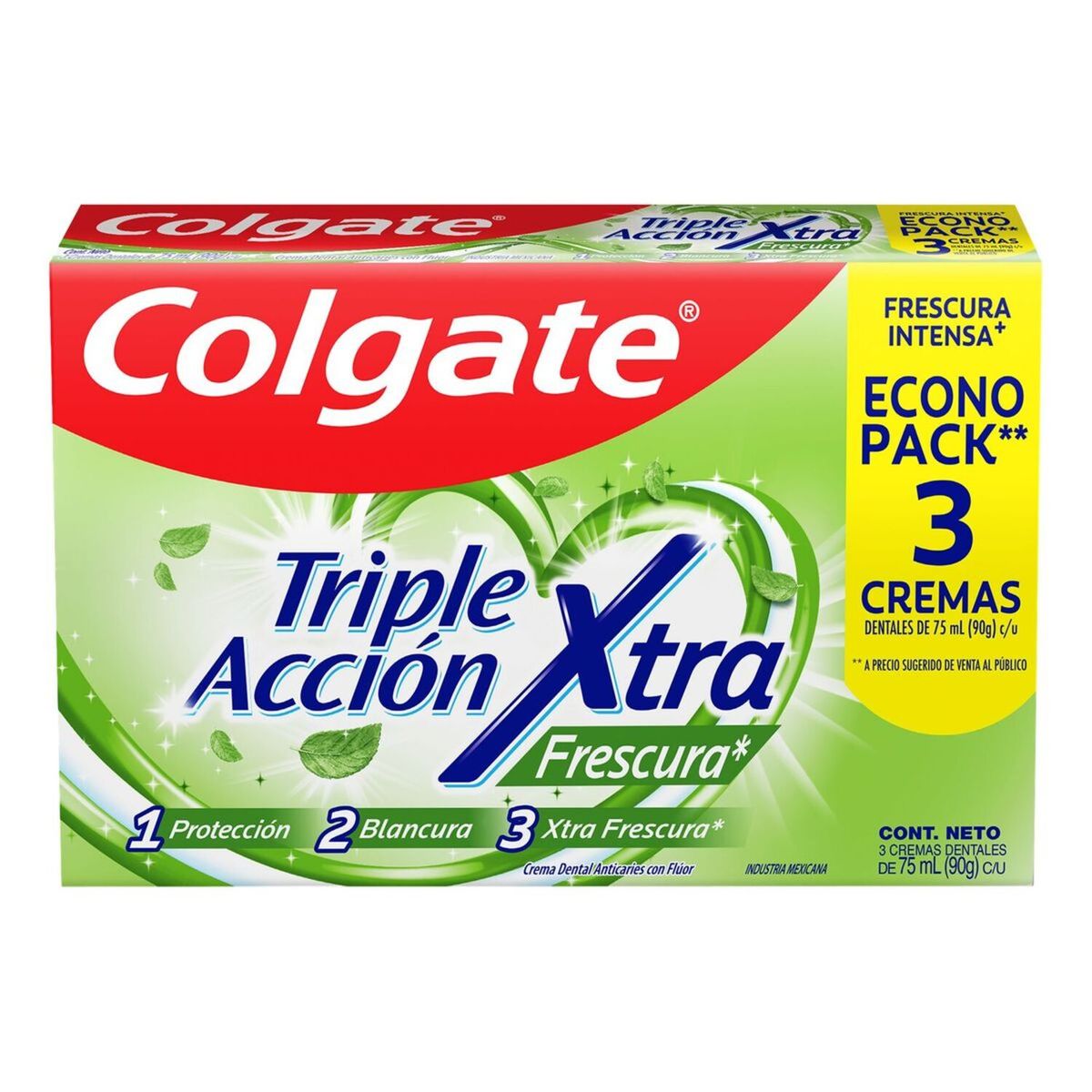 COLGATE - Pasta de Dientes Triple Acción Extra Frescura