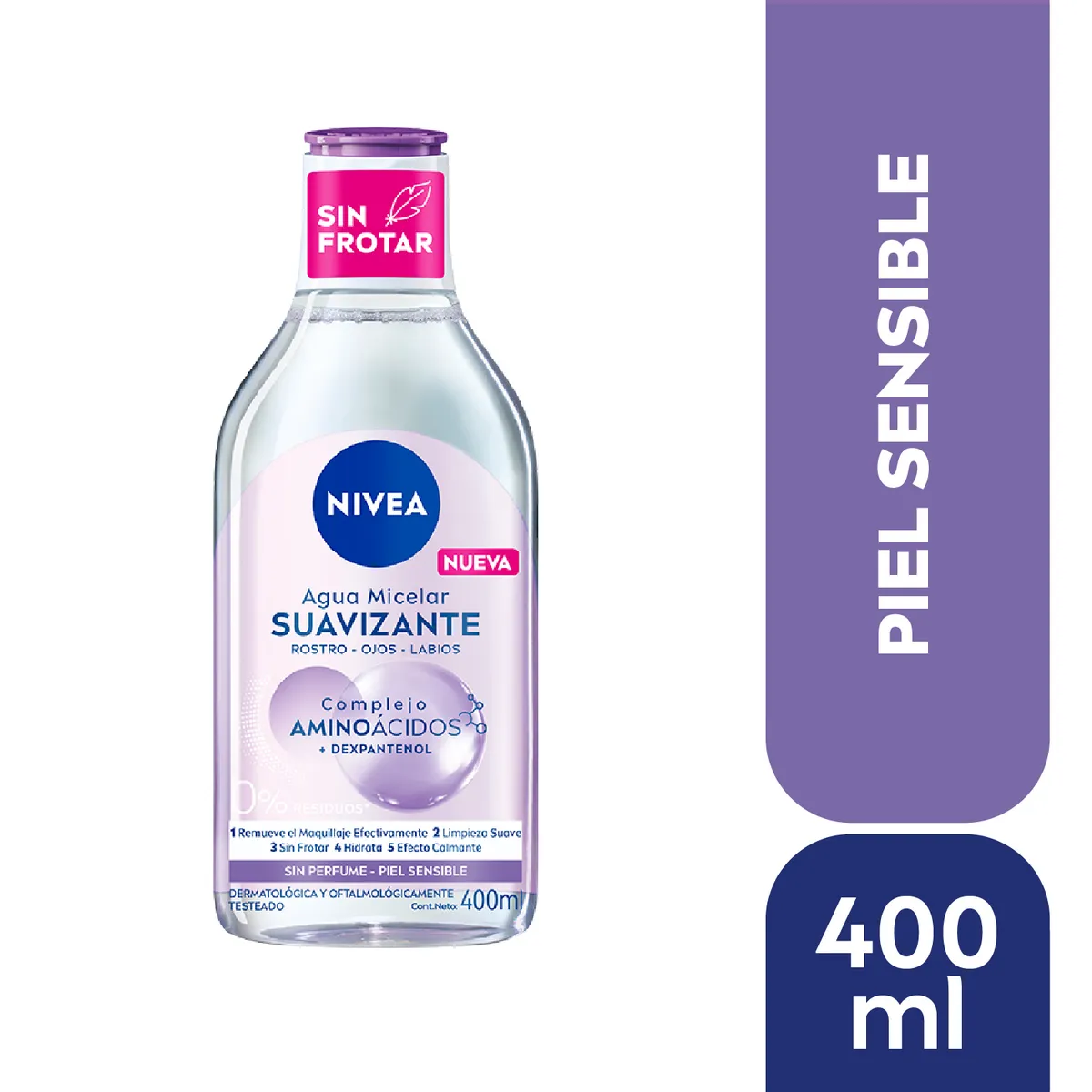 NIVEA - Loción Micelar 3 en 1 Piel Sensible