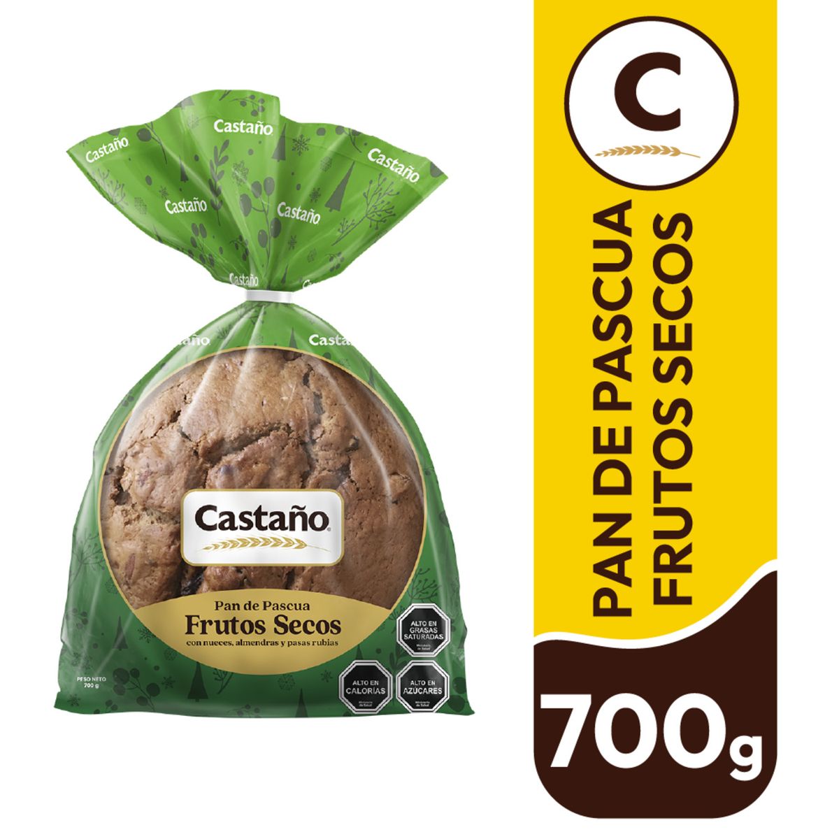 CASTAÑO - Pan de Pascua Frutos Secos
