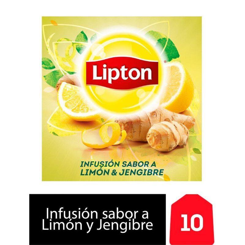 LIPTON - Te  infusión limón & jengibre